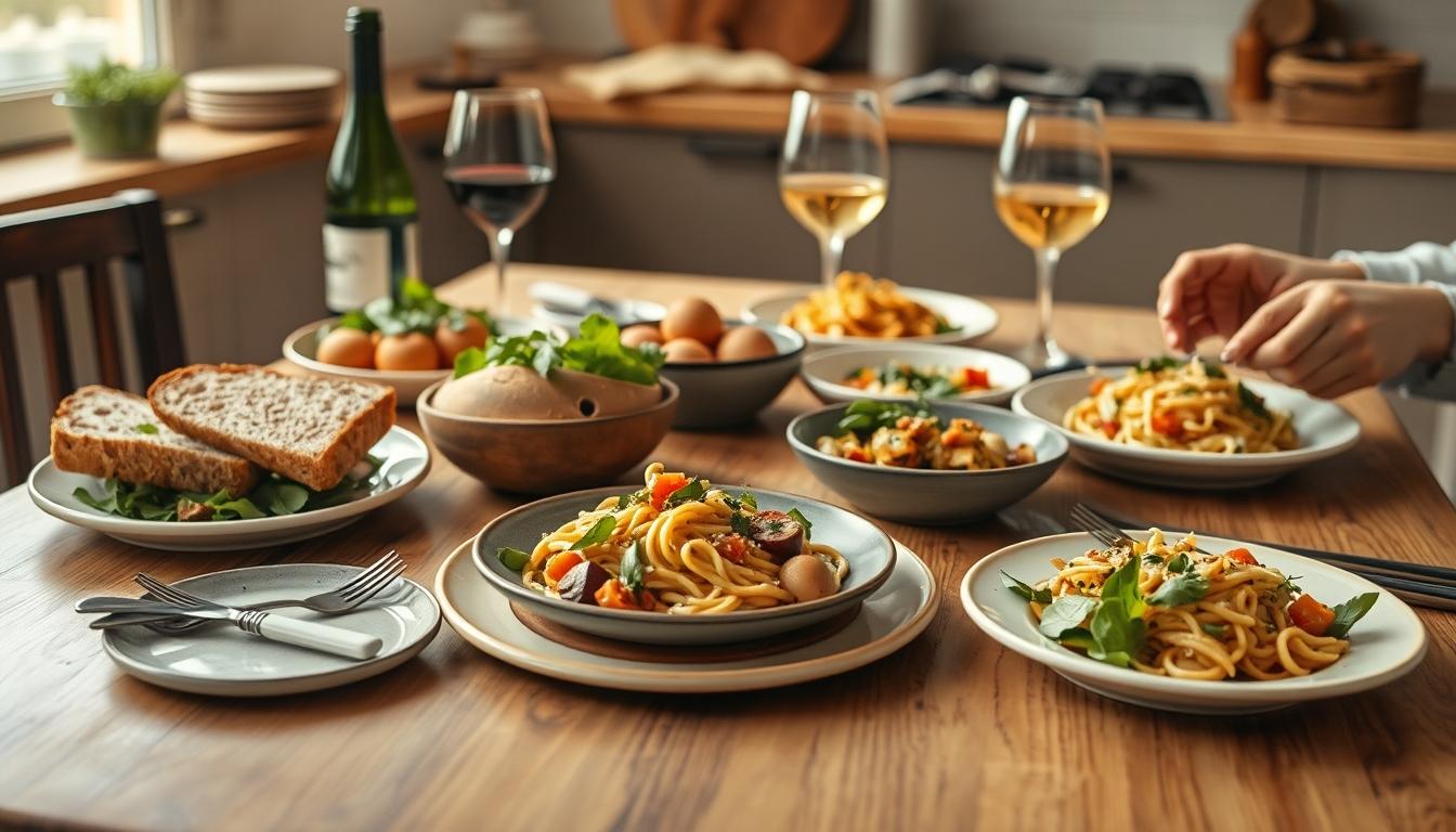 Freshly baked homemade cake in a kitchen setting