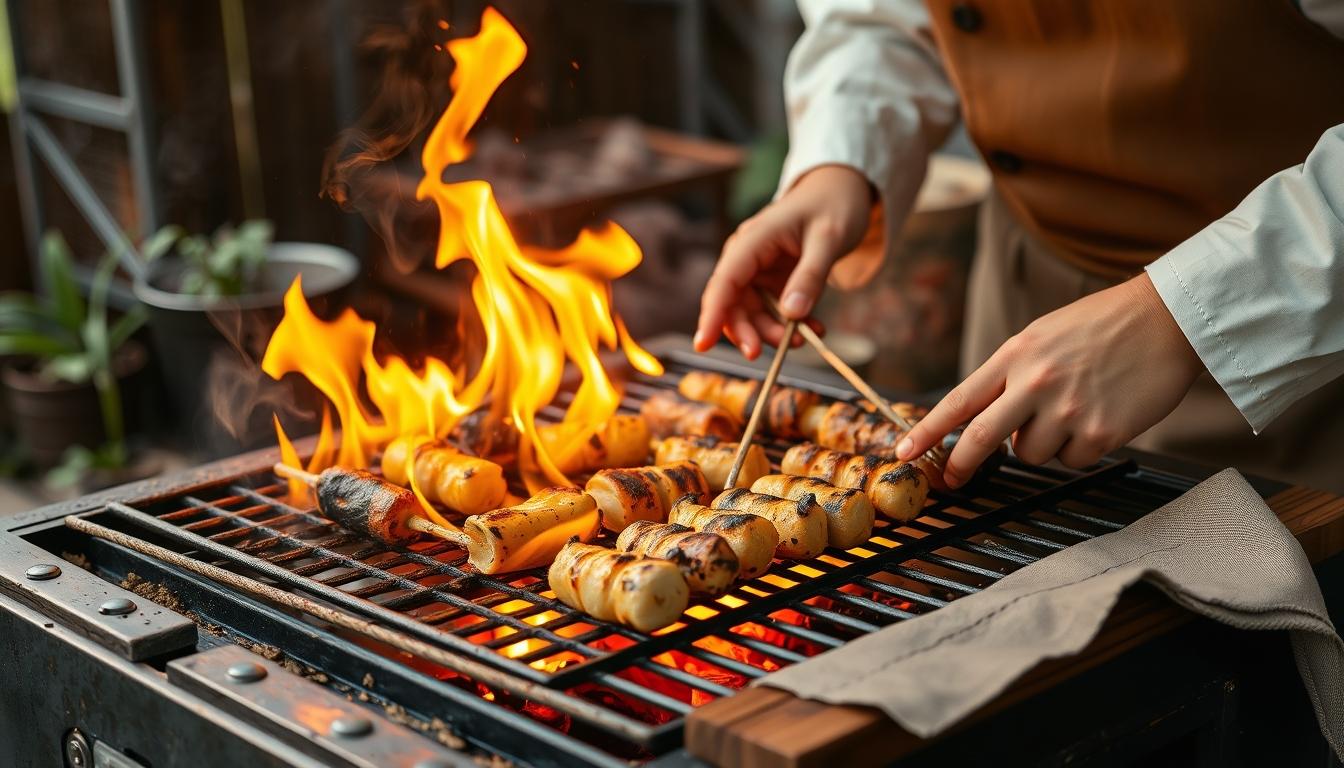 Seasonal meal prepared in a home kitchen