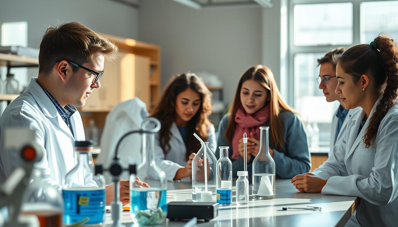 Student preparing for exams with study materials